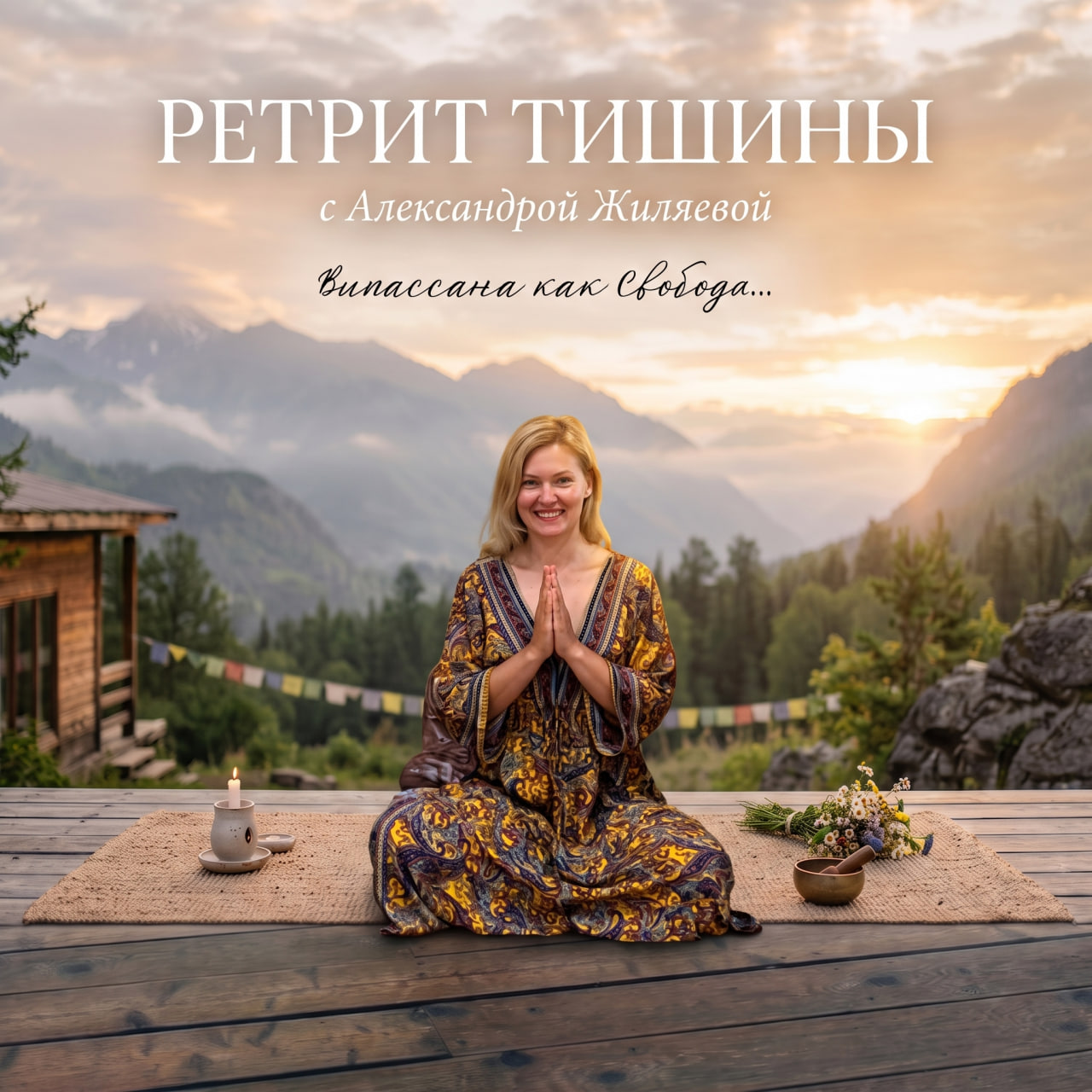 Ретрит тишины и практика медитации Випассана
